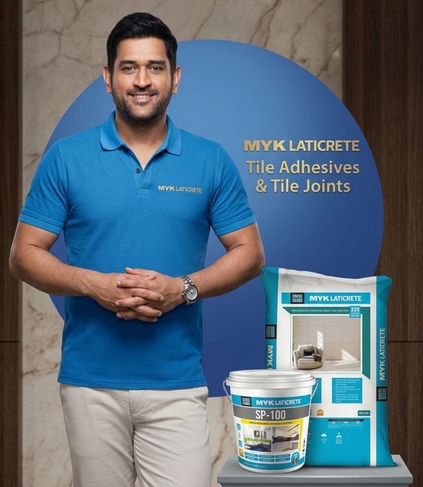 MYK LATICRETE tile adhesive and grout products available at Aravind Enterprises Sheshadripuram Bangalore