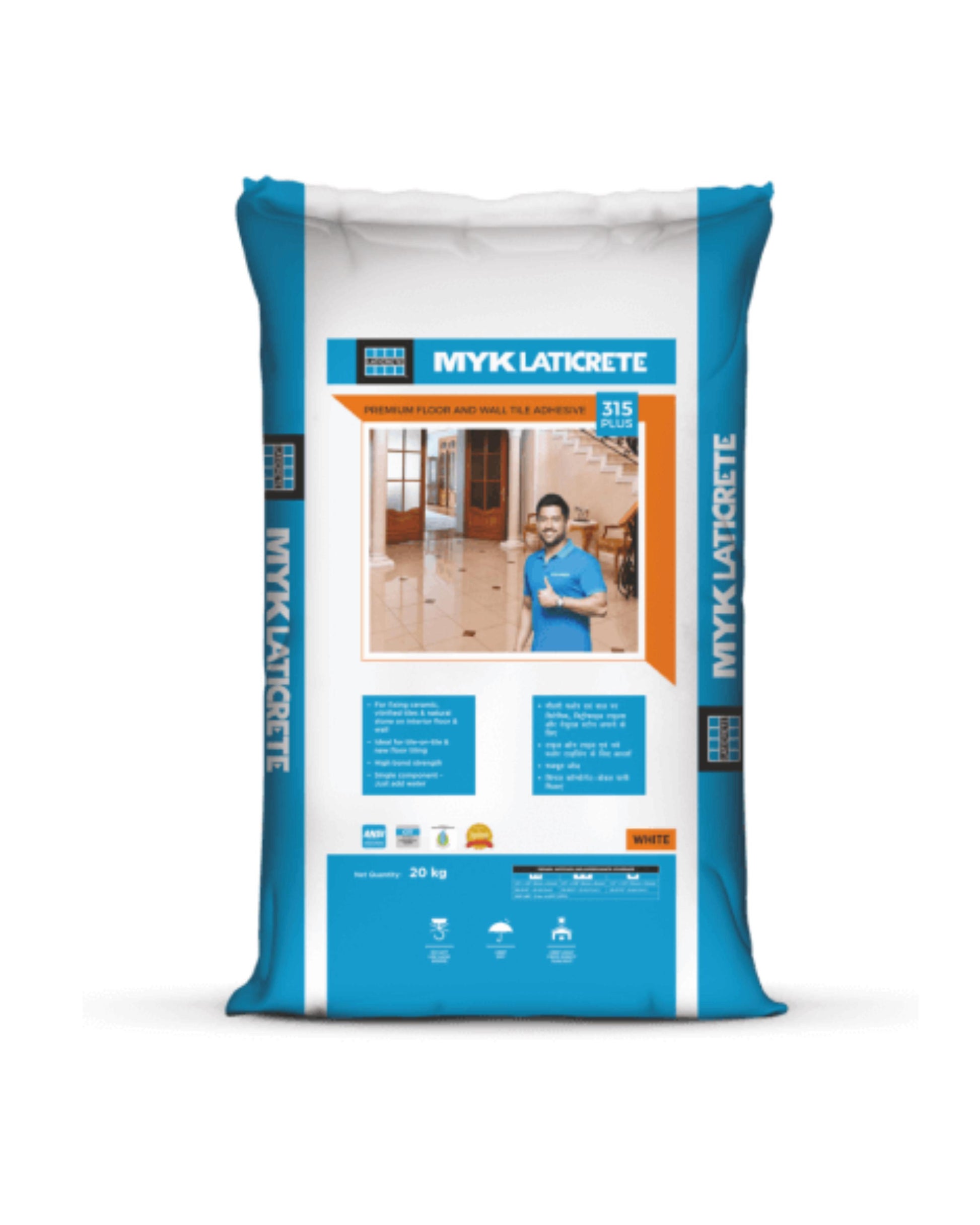 MYK Laticrete 315 Plus Tile Adhesive – Premium Floor and Wall Fixing – Aravind Enterprises Bangalore