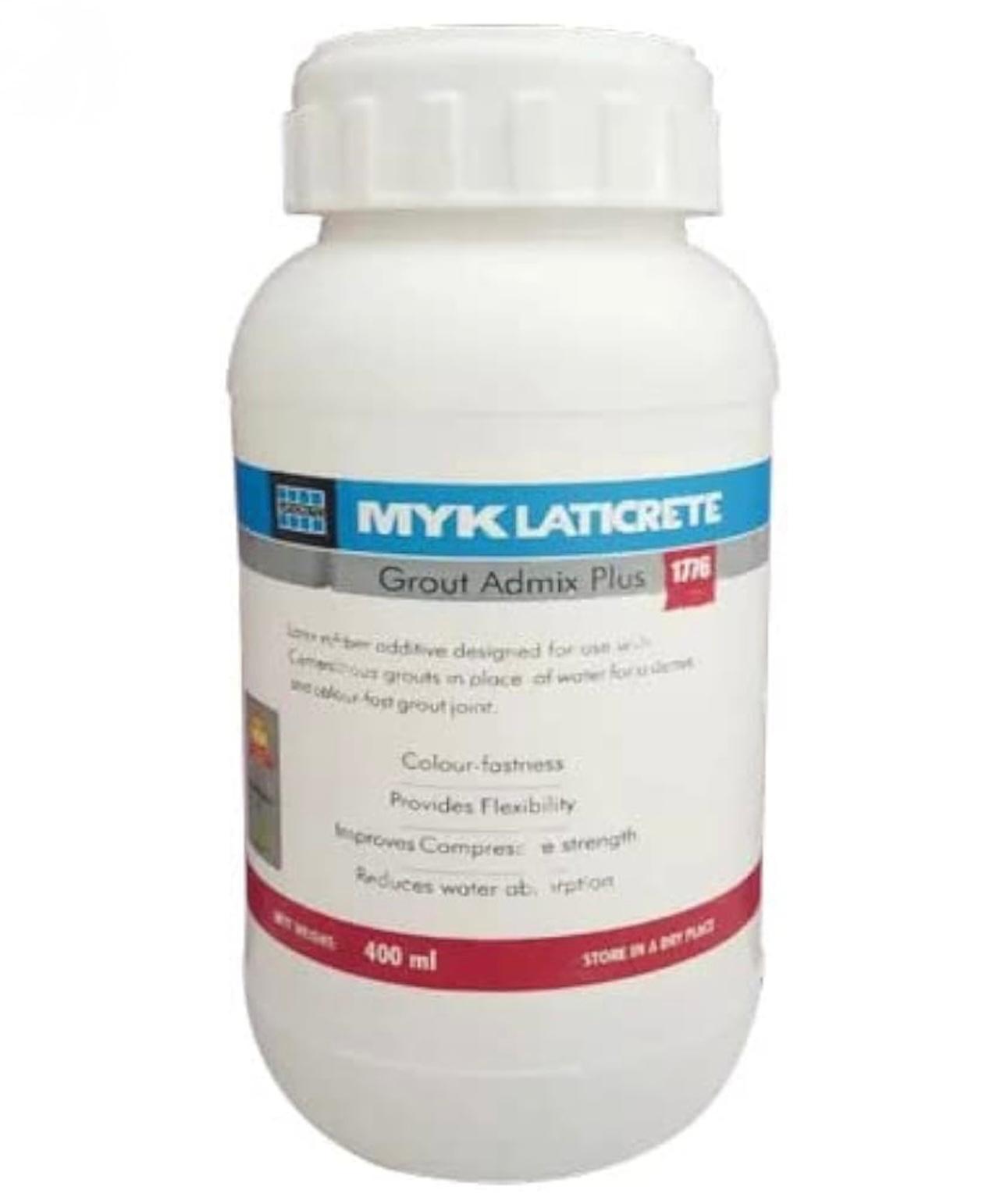 MYK Laticrete 1776 Grout Admix Plus – Cement Grout Additive – Aravind Enterprises Bangalore