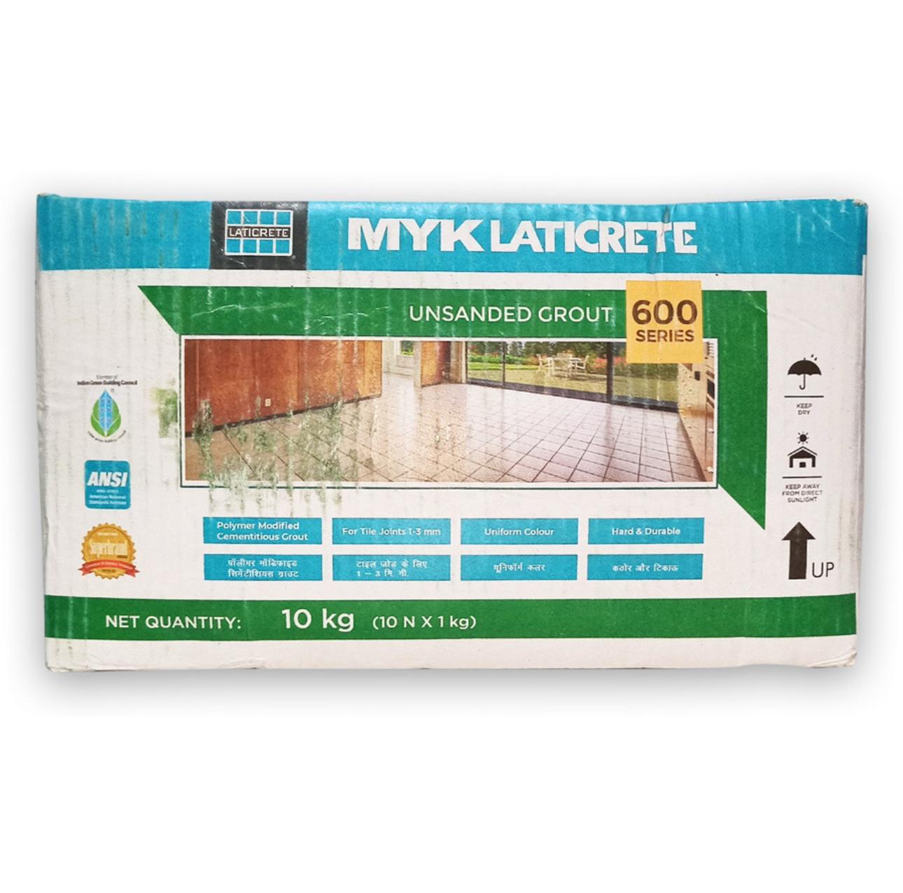 UNSANDED GROUT LATICRETE 600 SERIES