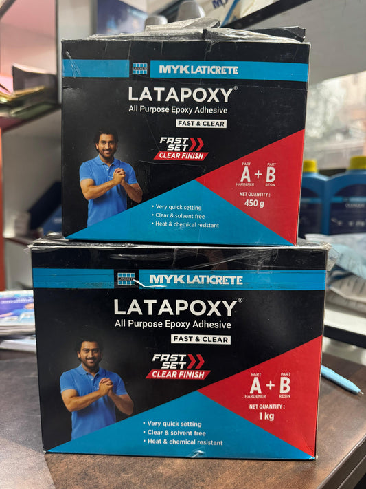Latapoxy All-Purpose Epoxy Adhesive – Tile & Stone Fixing – MYK Laticrete – Aravind Enterprises Bangalore