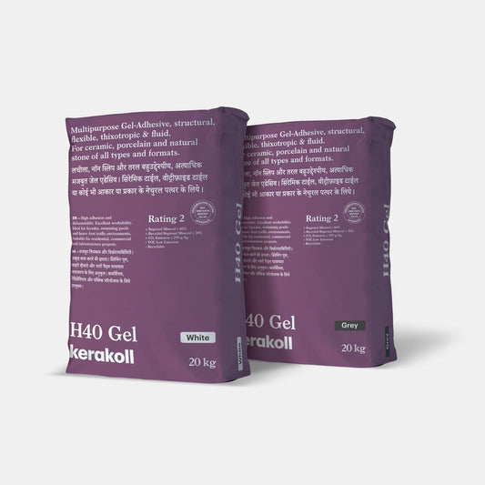 Kerakoll H40 Gel White Tile Adhesive – High Grip and Flex – Aravind Enterprises Bangalore