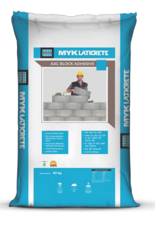 MYK Laticrete AAC Block Adhesive 40 KG – Aravind Enterprises Bangalore